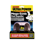 The Big Cheese Mega Sonic Pest Repeller 71039 ultrasonic twin speaker rodent repeller indoor pest control 60m2 coverage