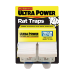 The Big Cheese Ultra Power Rat Trap 2 Pack One Touch Set Reusable Professional Grade Indoor Outdoor Rat Trap