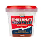 Timbermate 500g Jarrah water based wood filler tub for interior timber repairs