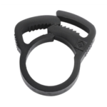 Toro 13mm single locking clamp for poly tubing irrigation fittings Australia black UV stabilised
