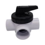 True Blue Pool 50mm 3-Way Valve Durable ABS PVC Diverter Valve for Pool and Spa Plumbing