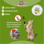 Trusty 175ml Keep Off Spray for Cats | Essential Oil Deterrent - Image 3