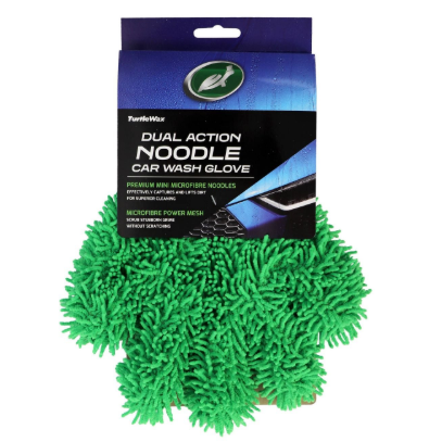 Turtle Wax dual action noodle car wash glove microfibre cleaning glove Australia TW232