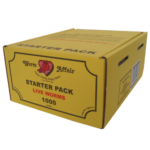 Worm Affair Live Organic Worm Starter Pack Approximately 1000 Premium Composting Worms for Home Worm Farm Australia
