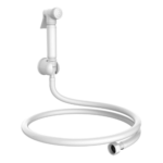 evekare EVK-1097-MCE 1.2m white bidet spray with wall mounted holder