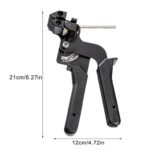 Stainless Steel Cable Tie Gun or 100pcs Metal Zip Ties - Image 4